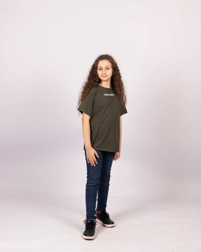 Made in Jordan | Kid's Basic Cut T-shirt - Graphic T-Shirt - Kids - Jobedu Jordan