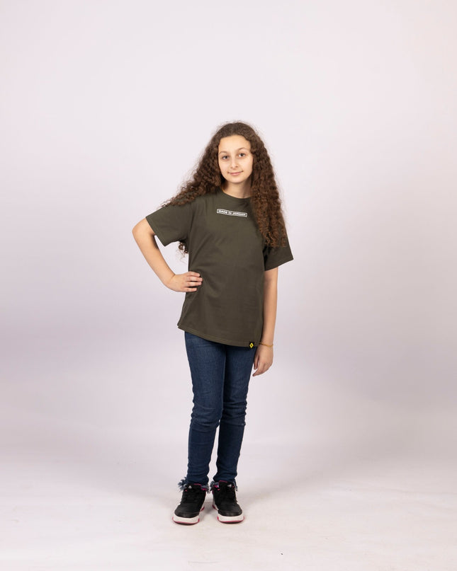 Made in Jordan | Kid's Basic Cut T-shirt - Graphic T-Shirt - Kids - Jobedu Jordan