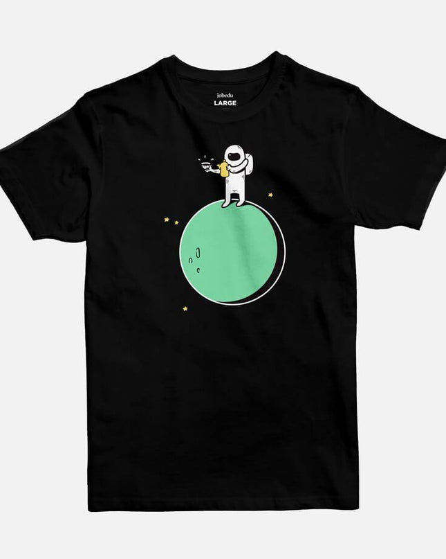 Moon Guest | Basic Cut T-shirt - Graphic T-Shirt - Unisex - Jobedu Jordan