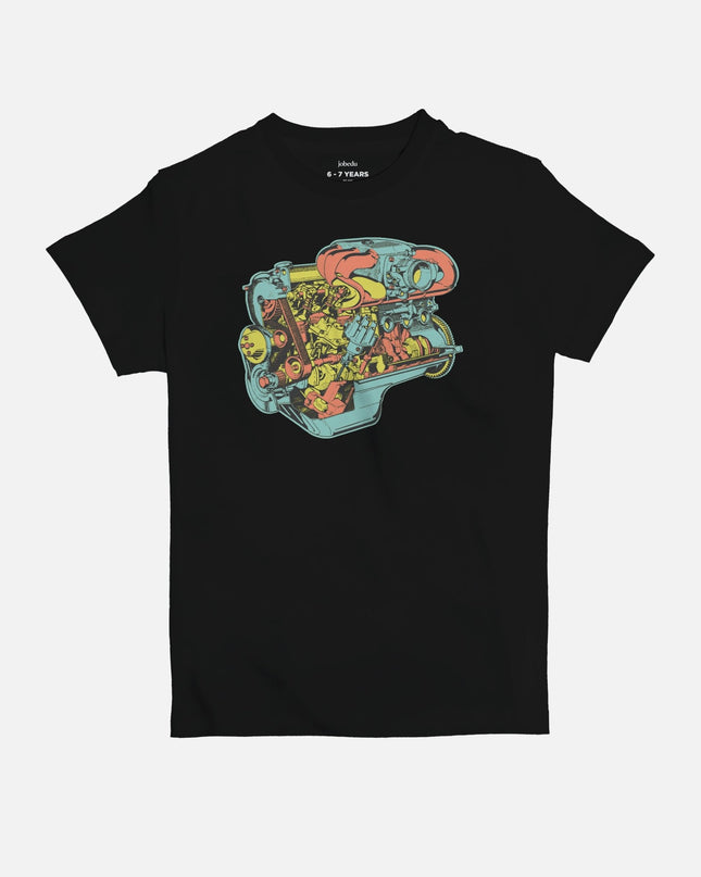 Motor | Kid's Basic Cut T-shirt - Graphic T-Shirt - Kids - Jobedu Jordan