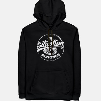 My Situation is Almonds | Unisex Adult Hoodie - Graphic Hoodie - Unisex - Jobedu Jordan