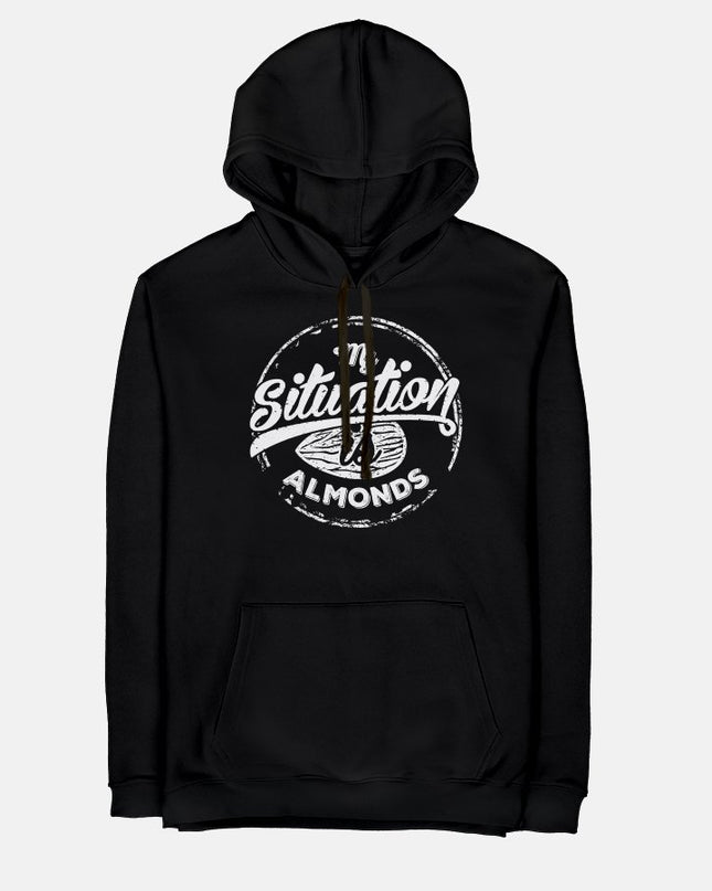 My Situation is Almonds | Unisex Adult Hoodie - Graphic Hoodie - Unisex - Jobedu Jordan