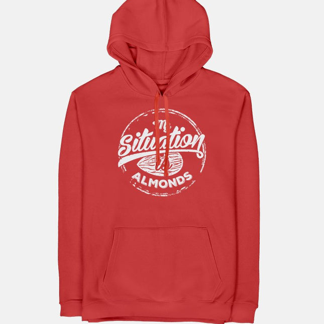 My Situation is Almonds | Unisex Adult Hoodie - Graphic Hoodie - Unisex - Jobedu Jordan