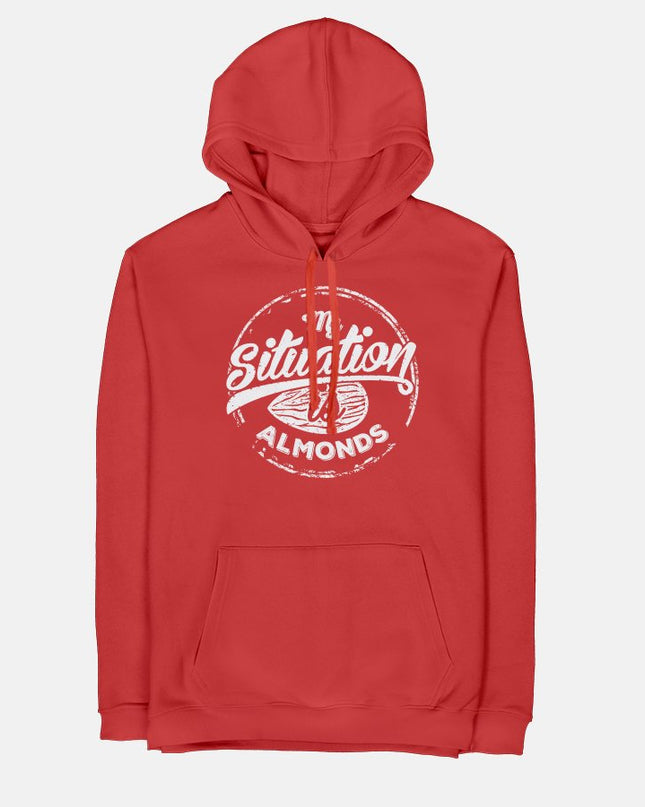 My Situation is Almonds | Unisex Adult Hoodie - Graphic Hoodie - Unisex - Jobedu Jordan