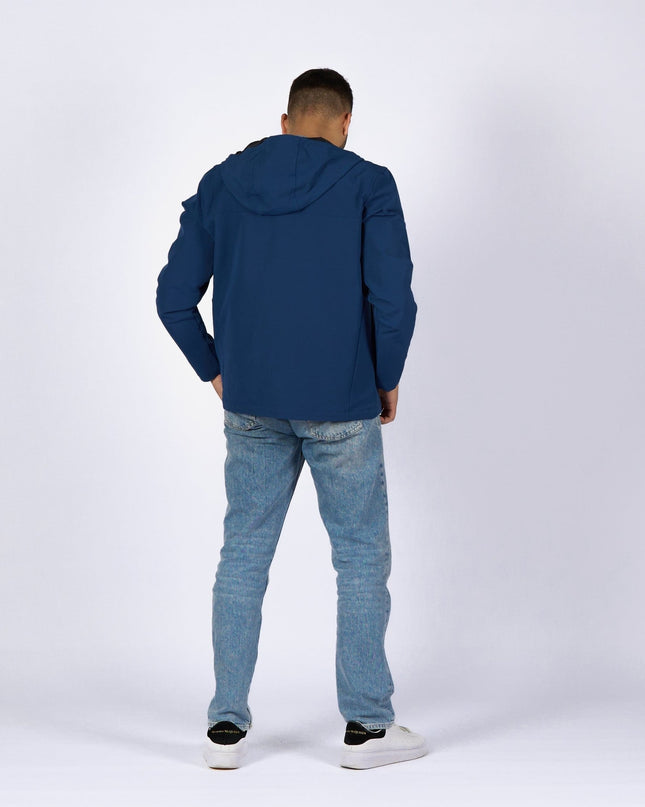 Navy Blue | Adult Hooded Winterproof Jacket - Jackets - Jobedu Jordan