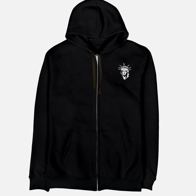 NY The City that Never Sleeps | Unisex Adult Zipup - Graphic Zipup - Unisex - Jobedu Jordan