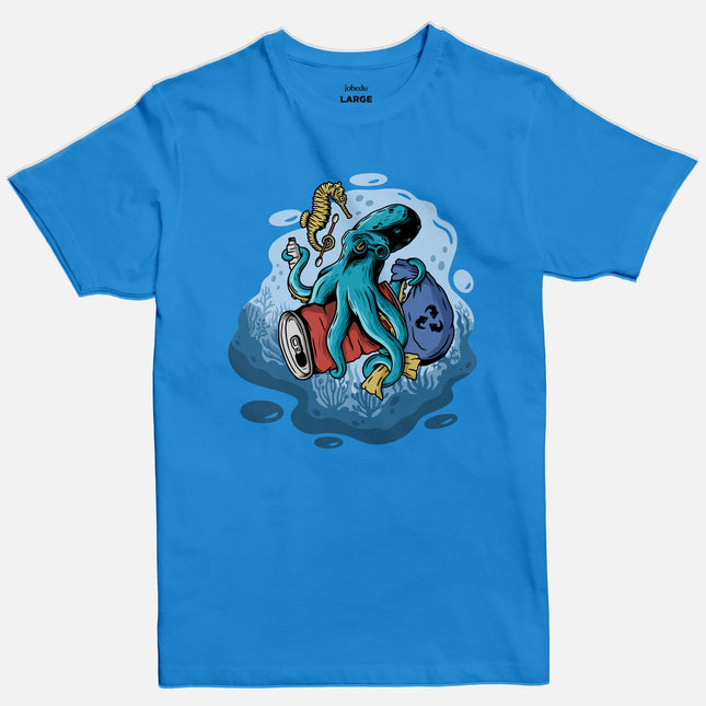 Octopus | Basic Cut T-shirt - Graphic T-Shirt - Unisex - Jobedu Jordan