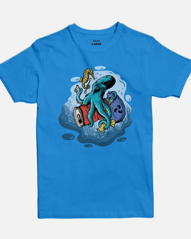 Octopus | Basic Cut T-shirt - Graphic T-Shirt - Unisex - Jobedu Jordan
