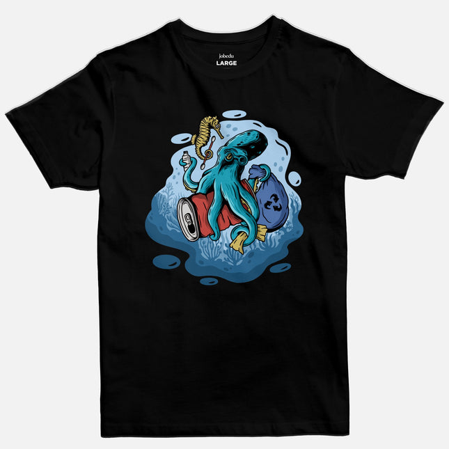 Octopus | Basic Cut T-shirt - Graphic T-Shirt - Unisex - Jobedu Jordan