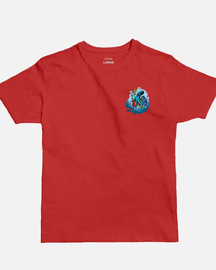 Octopus Icon | Basic Cut T-shirt - Graphic T-Shirt - Unisex - Jobedu Jordan