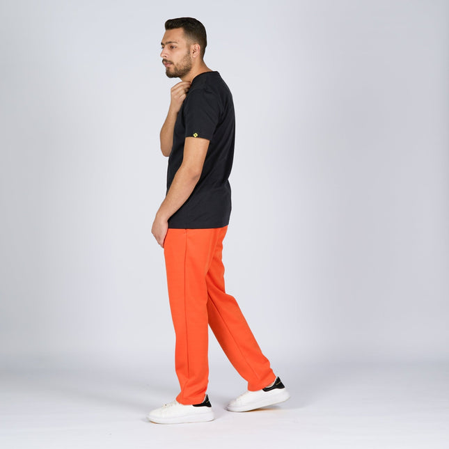 Orange | Adult Straight Leg Sweatpant - Adult Straight Leg Sweatpant - Jobedu Jordan