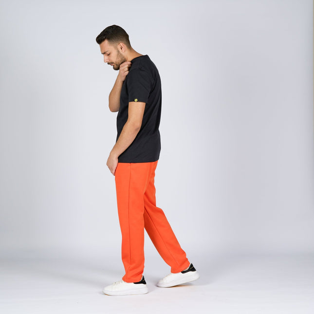 Orange | Adult Straight Leg Sweatpant - Adult Straight Leg Sweatpant - Jobedu Jordan