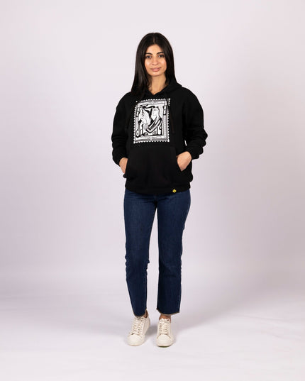 Palestine Stamp | Unisex Adult Hoodie - Graphic Hoodie - Unisex - Jobedu Jordan