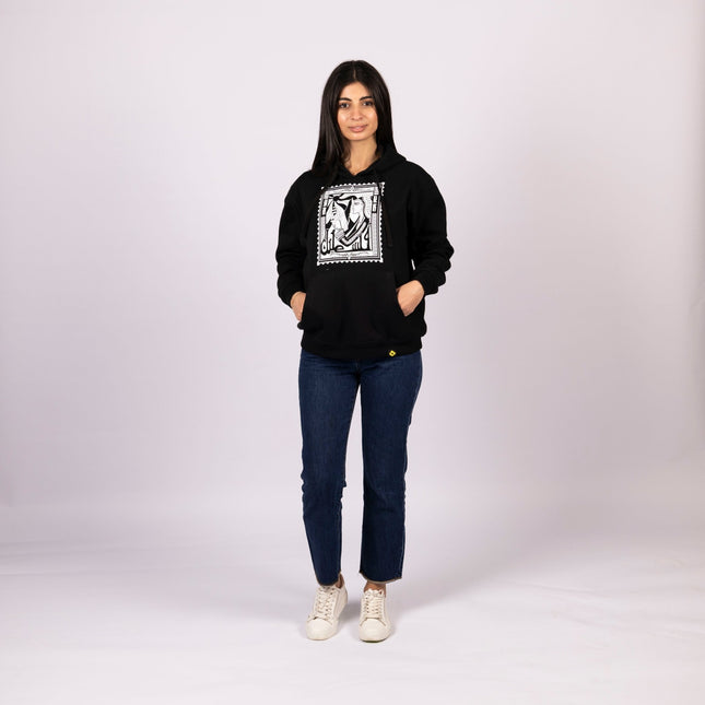 Palestine Stamp | Unisex Adult Hoodie - Graphic Hoodie - Unisex - Jobedu Jordan