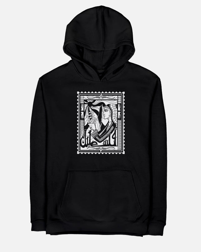 Palestine Stamp | Unisex Adult Hoodie - Graphic Hoodie - Unisex - Jobedu Jordan