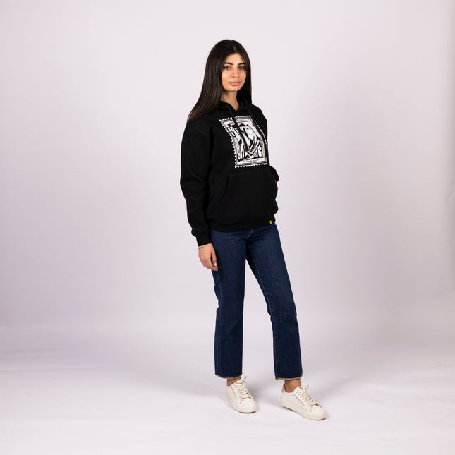 Palestine Stamp | Unisex Adult Hoodie - Graphic Hoodie - Unisex - Jobedu Jordan