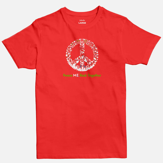 Peace M.E. Back Together | Basic Cut T-shirt - Graphic T-Shirt - Unisex - Jobedu Jordan