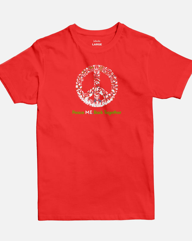 Peace M.E. Back Together | Basic Cut T-shirt - Graphic T-Shirt - Unisex - Jobedu Jordan