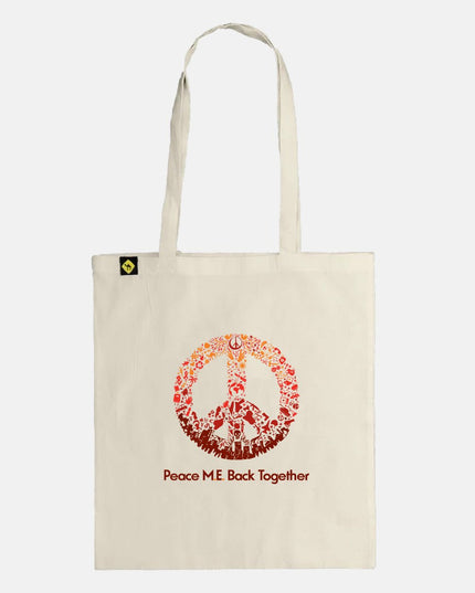 Peace M.E. Back Together | Tote Bag - Accessories - Tote Bags - Jobedu Jordan