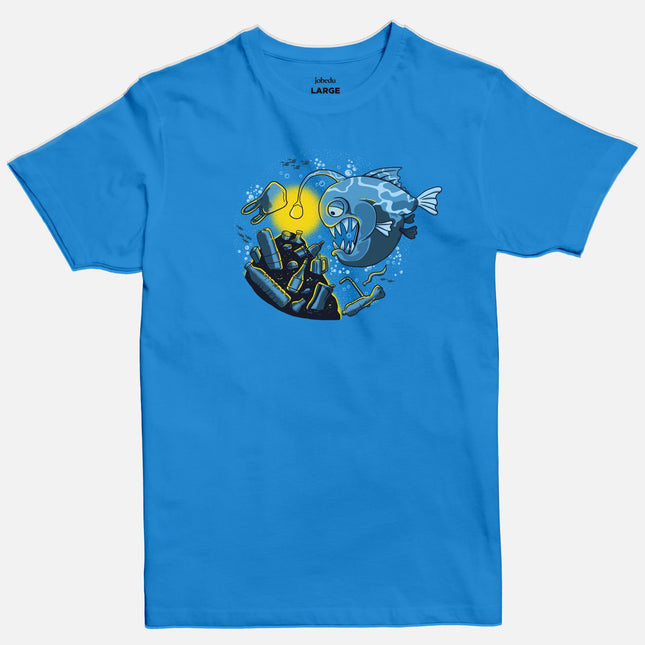 Piranha | Basic Cut T-shirt - Graphic T-Shirt - Unisex - Jobedu Jordan