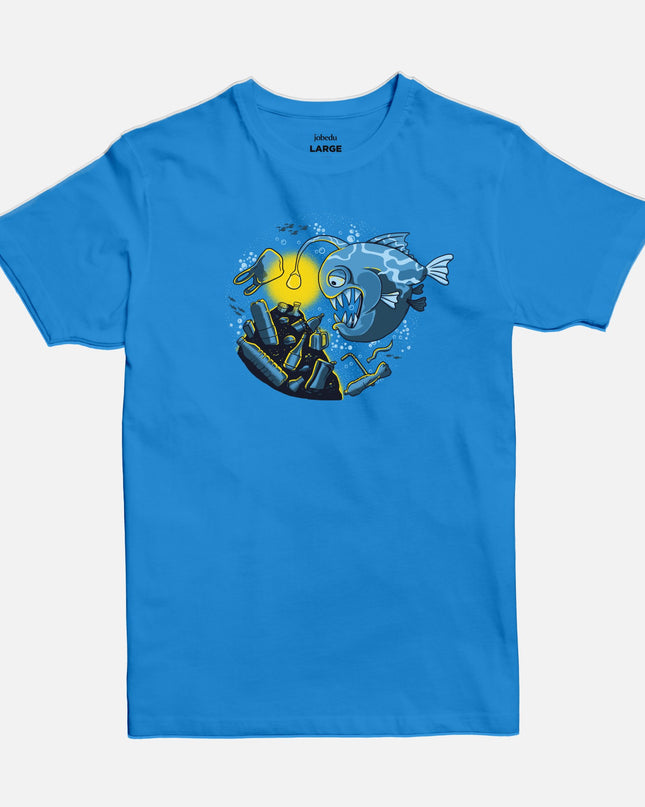 Piranha | Basic Cut T-shirt - Graphic T-Shirt - Unisex - Jobedu Jordan