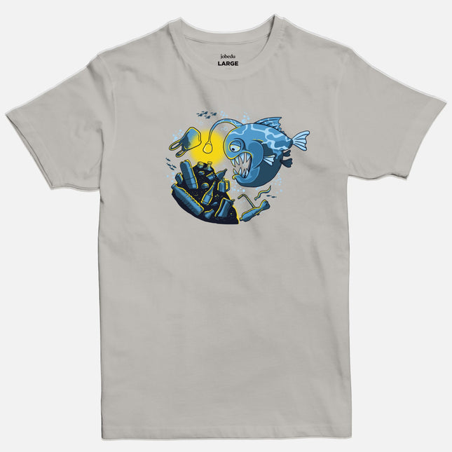 Piranha | Basic Cut T-shirt - Graphic T-Shirt - Unisex - Jobedu Jordan