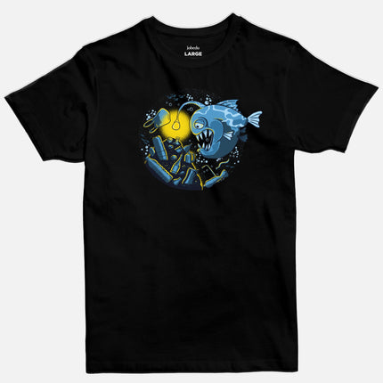 Piranha | Basic Cut T-shirt - Graphic T-Shirt - Unisex - Jobedu Jordan