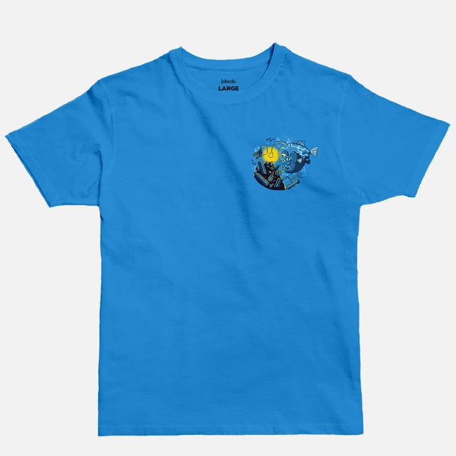 Piranha Icon | Basic Cut T-shirt - Graphic T-Shirt - Unisex - Jobedu Jordan