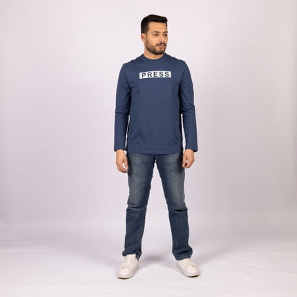 Press | Adult Graphic Longsleeve Tshirt - Adult Graphic Longsleeve Tshirt - Jobedu Jordan