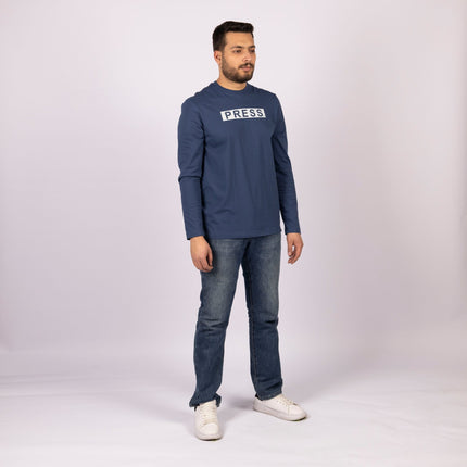 Press | Adult Graphic Longsleeve Tshirt - Adult Graphic Longsleeve Tshirt - Jobedu Jordan