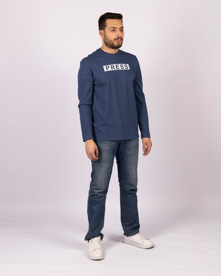 Press | Adult Graphic Longsleeve Tshirt - Adult Graphic Longsleeve Tshirt - Jobedu Jordan