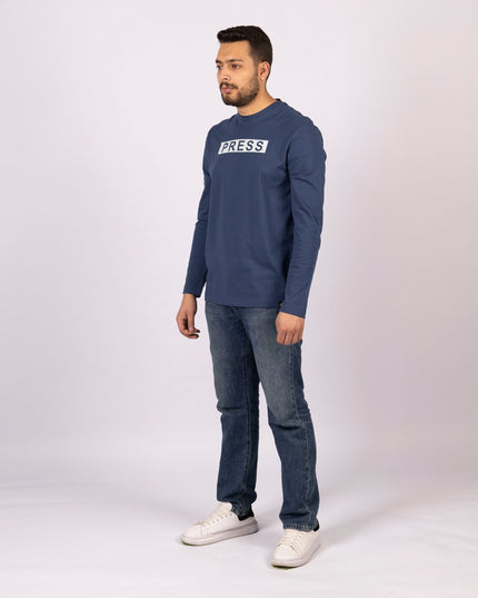 Press | Adult Graphic Longsleeve Tshirt - Adult Graphic Longsleeve Tshirt - Jobedu Jordan