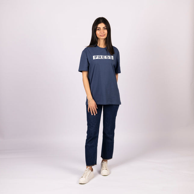 Press | Basic Cut T-shirt - Graphic T-Shirt - Unisex - Jobedu Jordan