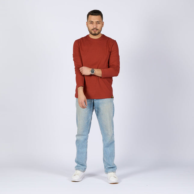 Red Rock | Basic Adult Longsleeve Tshirt - Basic Adult Longsleeve Tshirt - Jobedu Jordan