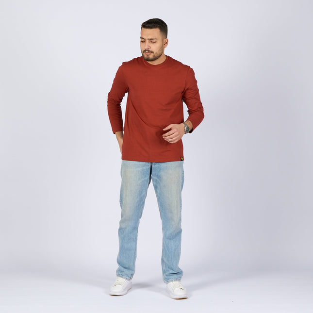 Red Rock | Basic Adult Longsleeve Tshirt - Basic Adult Longsleeve Tshirt - Jobedu Jordan