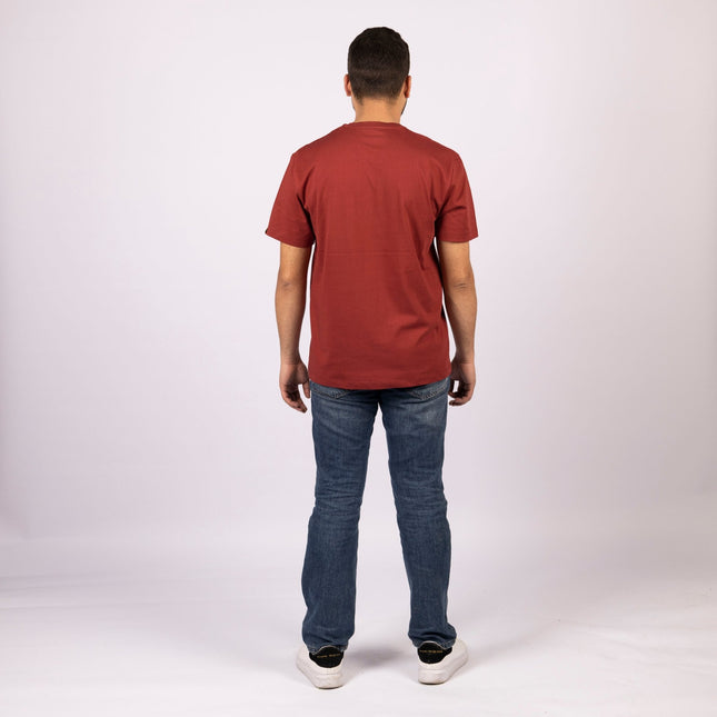 Red Rock | Pocket Adult Tshirt - Basic Pocket Adult Tshirt - Jobedu Jordan