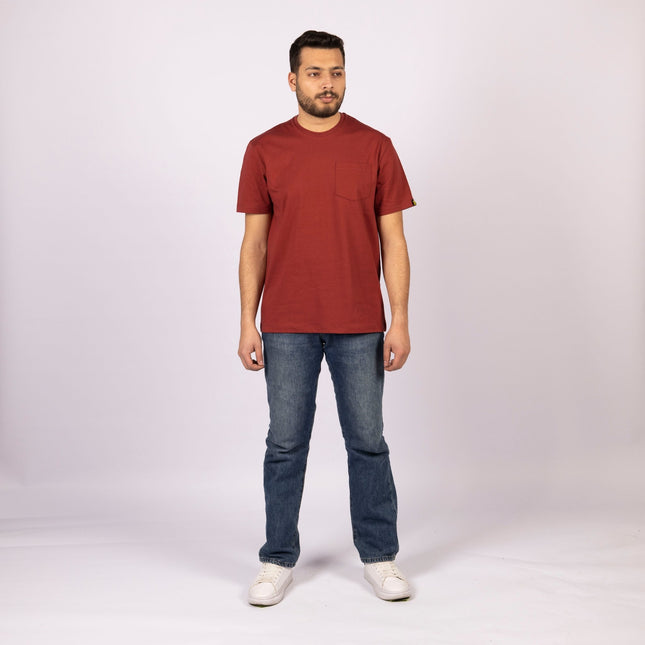 Red Rock | Pocket Adult Tshirt - Basic Pocket Adult Tshirt - Jobedu Jordan