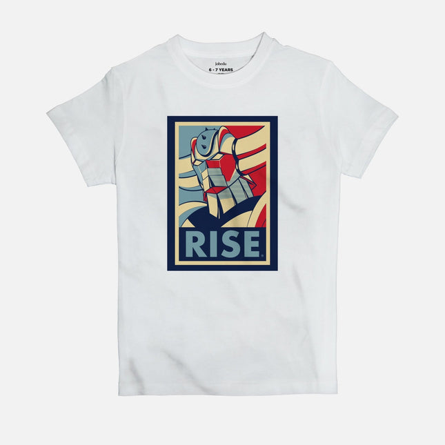 Rise | Kid's Basic Cut T-shirt - Graphic T-Shirt - Kids - Jobedu Jordan