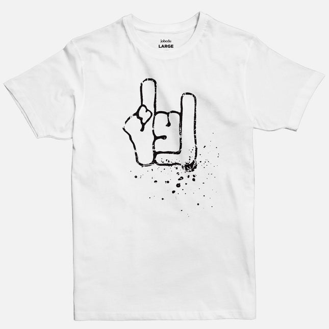 Rock | Basic Cut T-shirt - Graphic T-Shirt - Unisex - Jobedu Jordan