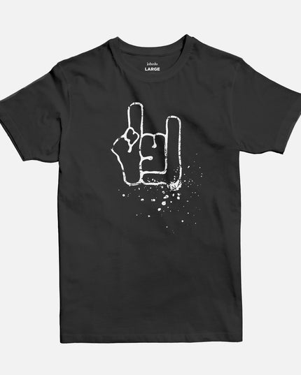 Rock | Basic Cut T-shirt - Graphic T-Shirt - Unisex - Jobedu Jordan
