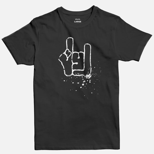 Rock | Basic Cut T-shirt - Graphic T-Shirt - Unisex - Jobedu Jordan
