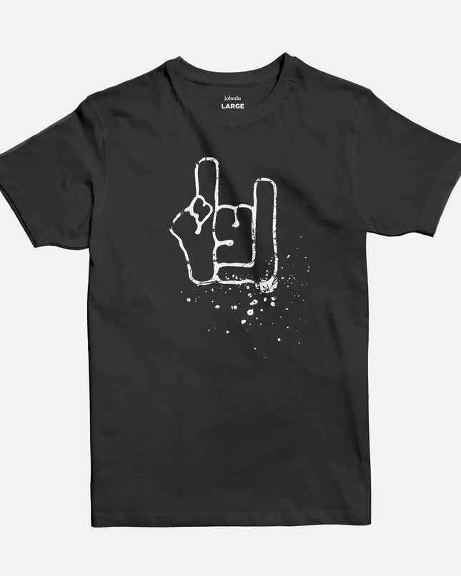 Rock | Basic Cut T-shirt - Graphic T-Shirt - Unisex - Jobedu Jordan