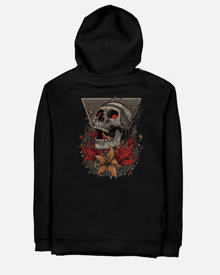 Screaming Skull | Unisex Adult Zipup - Graphic Zipup - Unisex - Jobedu Jordan
