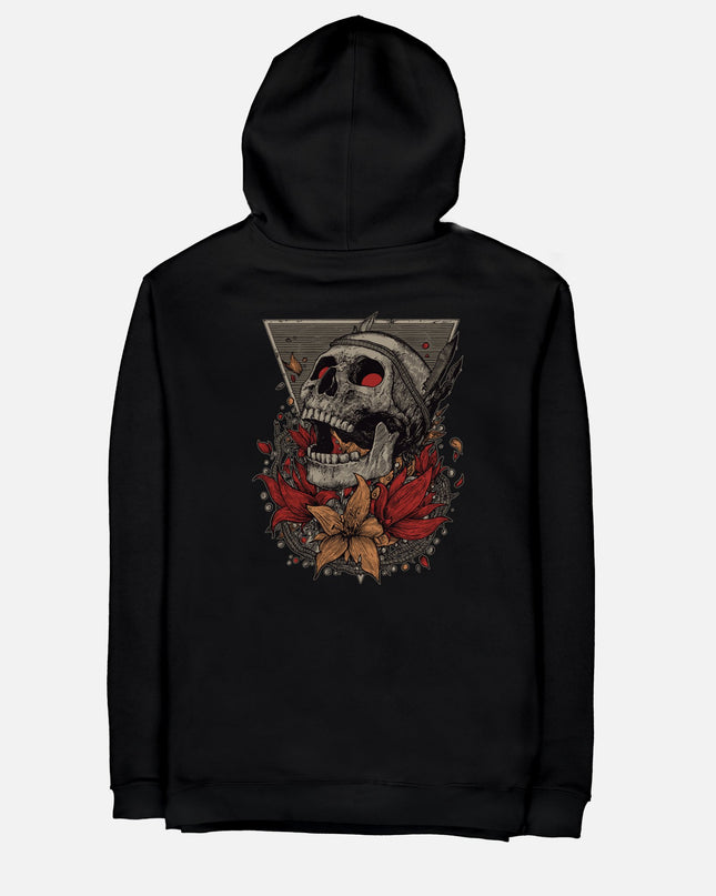 Screaming Skull | Unisex Adult Zipup - Graphic Zipup - Unisex - Jobedu Jordan