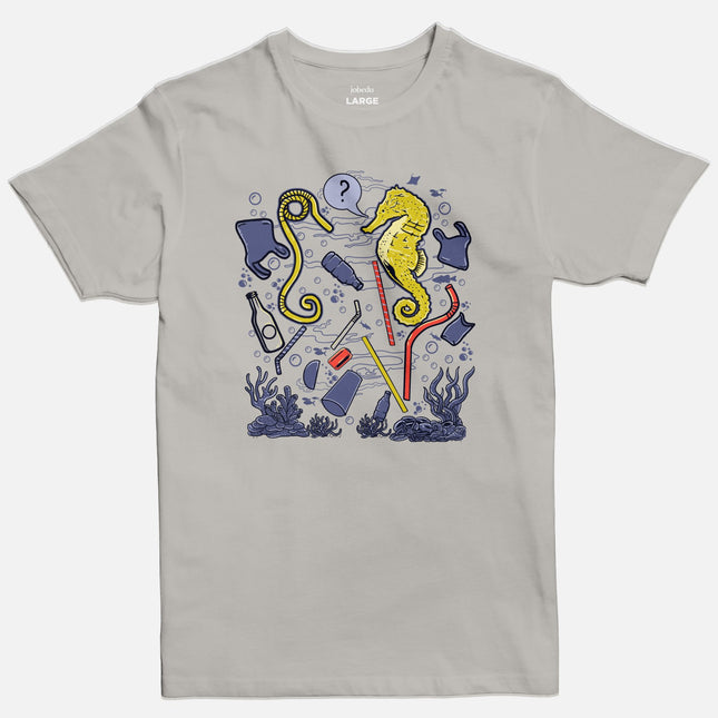 Sea Horse | Basic Cut T-shirt - Graphic T-Shirt - Unisex - Jobedu Jordan