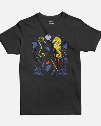 Sea Horse | Basic Cut T-shirt - Graphic T-Shirt - Unisex - Jobedu Jordan