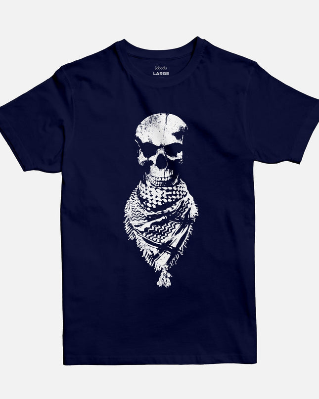 Skull Hatta | Basic Cut T-shirt - Graphic T-Shirt - Unisex - Jobedu Jordan