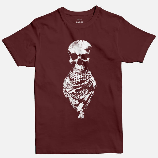 Skull Hatta | Basic Cut T-shirt - Graphic T-Shirt - Unisex - Jobedu Jordan