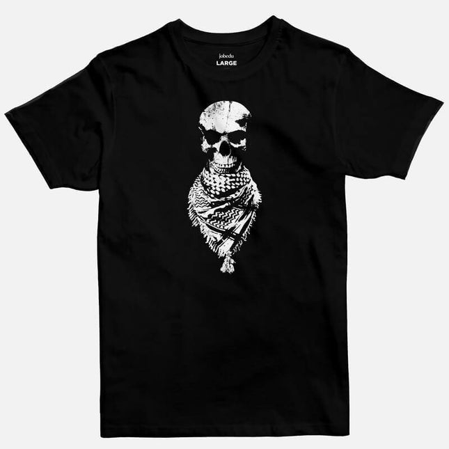 Skull Hatta | Basic Cut T-shirt - Graphic T-Shirt - Unisex - Jobedu Jordan