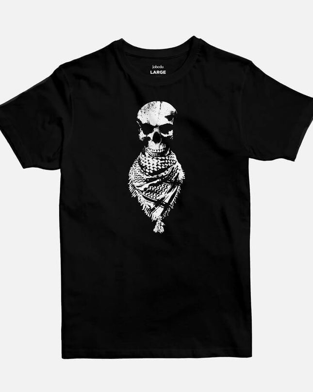 Skull Hatta | Basic Cut T-shirt - Graphic T-Shirt - Unisex - Jobedu Jordan